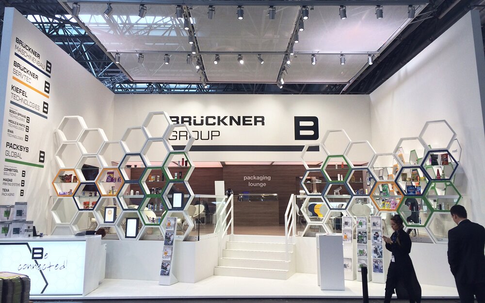 The colourful honeycomb design received much praise
The colourful honeycomb design received much praise