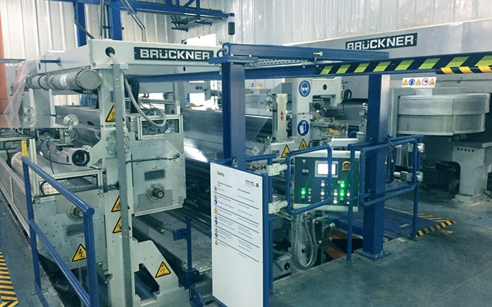 Among other highlights: a double-side inline coater
Among other highlights: a double-side inline coater