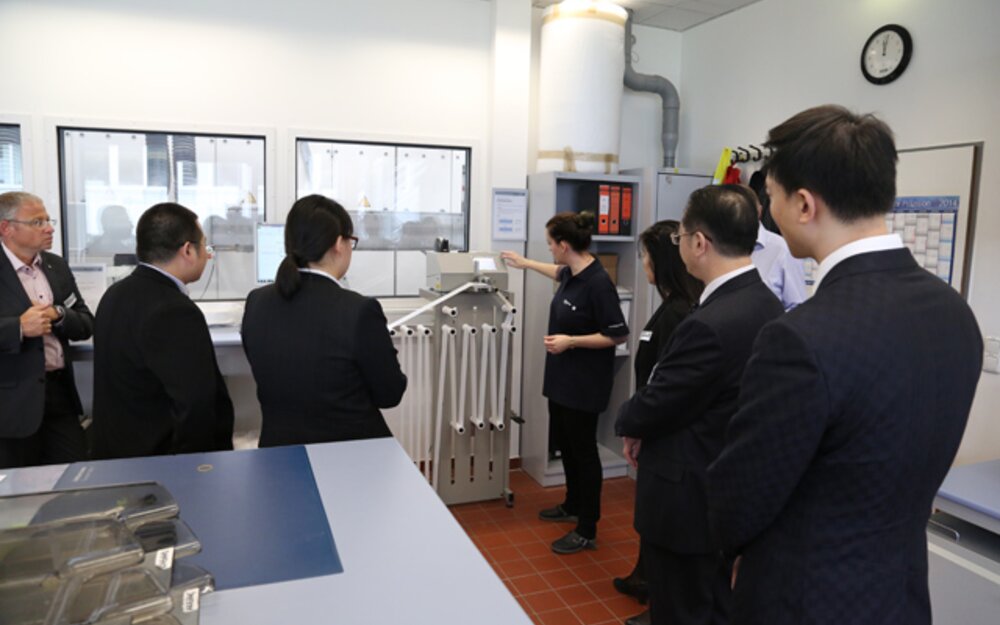 Testing equipment for battery separator films at the film laboratory
Testing equipment for battery separator films at the film laboratory