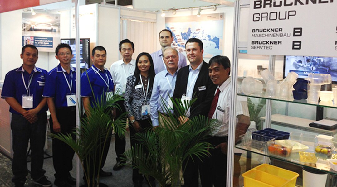 Our on-site team from Brückner Maschinenbau, Brückner Servtec and Kiefel says thanks to all guests for the fruitful talks held at the booth.
ALTTEXT