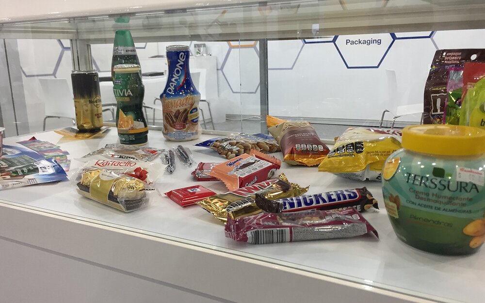 The main focus for Brückner's visitors: trendy packaging films and shrink labels The main focus for Brückner's visitors: trendy packaging films and shrink labels