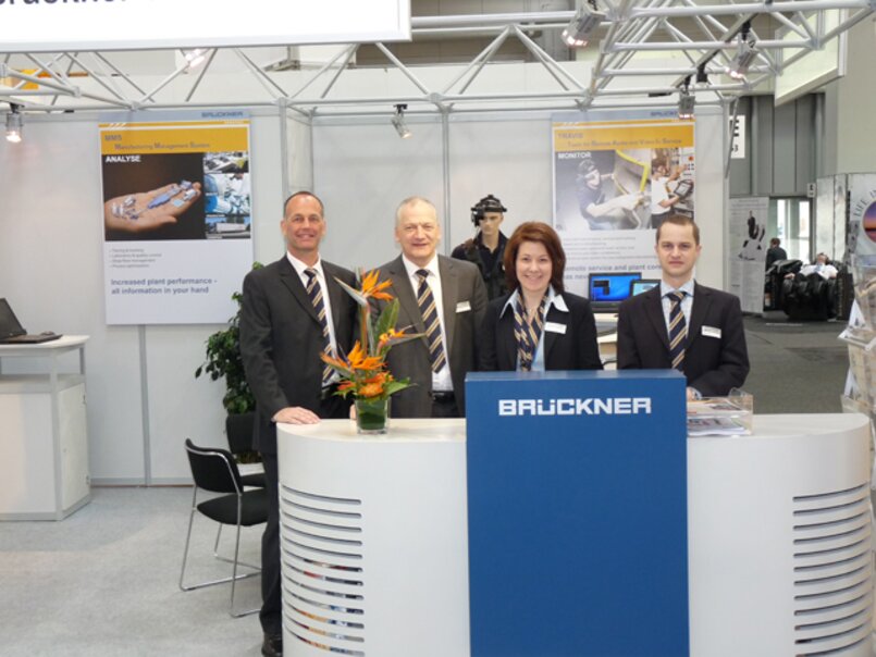Brückner Servtec's booth team says thanks to all visitors
ALTTEXT
