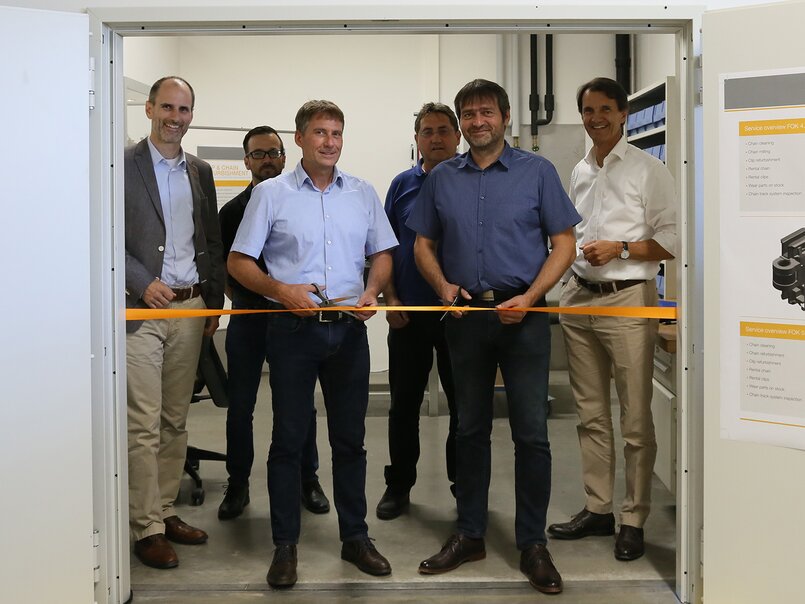 Opening of the new laboratory at the Brückner headquarters in Germany ALTTEXT