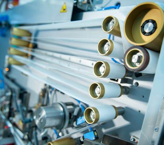 Laminat on CTS 125 Side-Seamer Machine