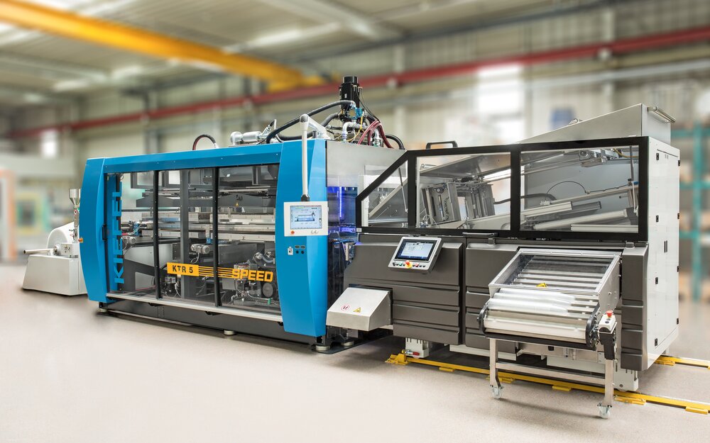 Thermoforming Stacking solution - Pick-up Stacker Thermoforming Stacking solution - Pick-up Stacker