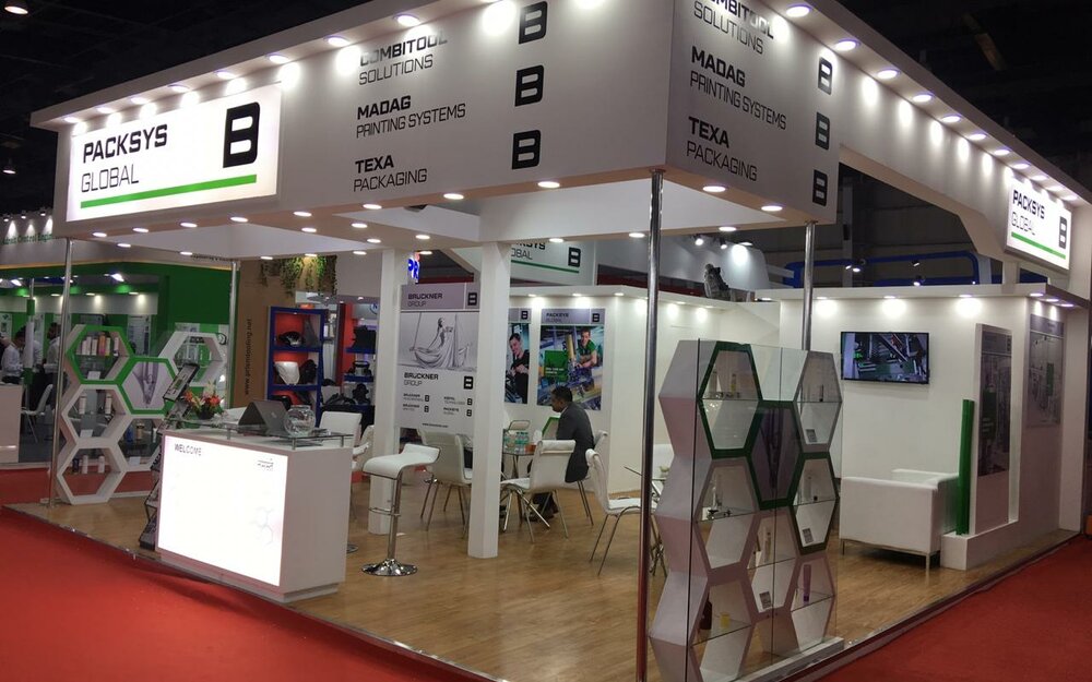 PackSys Global booth at Indiaplast exhibition