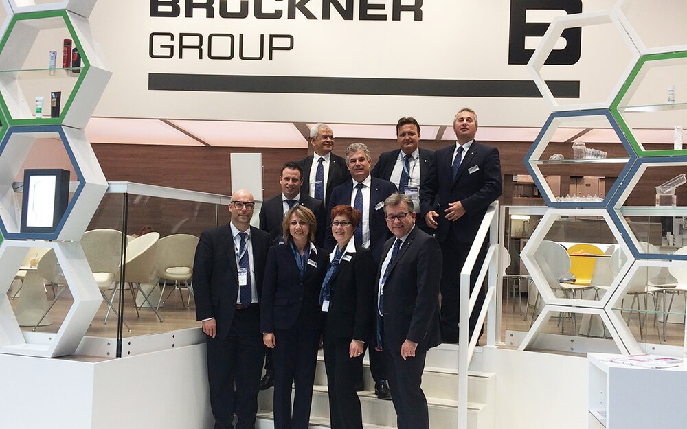 A heartful thanks to all visitors from the staff at the Brückner Group booth