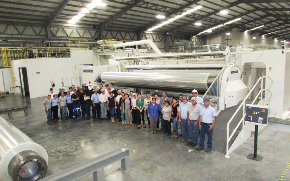 One of the latest successful cooperations: 2nd BOPP line for El Salvador
One of the latest successful cooperations: 2nd BOPP line for El Salvador