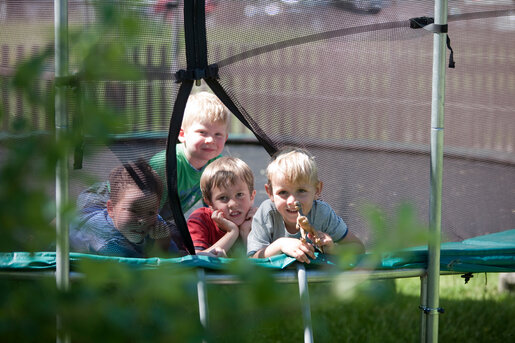 Hier können sich die Kinder richtig austoben Hier können sich die Kinder richtig austoben