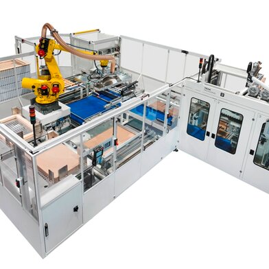 CanButler machine ¦ can-palletizing system