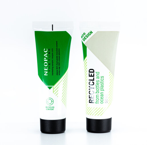 Recycled tube from Neopac