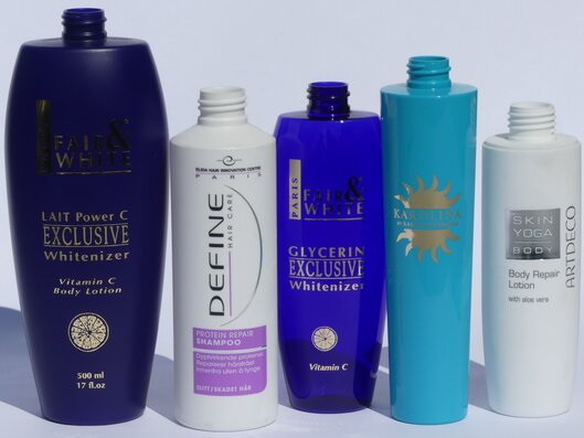 plastic bottles without closure