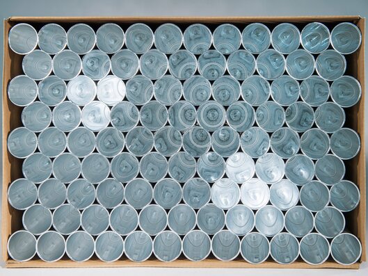 Aluminum tubes in a box