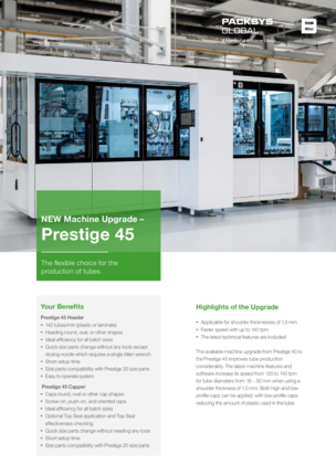 Prestige 45 Flyer