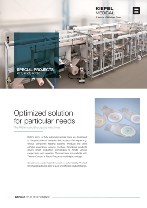 Ostomiebeutel-Maschine