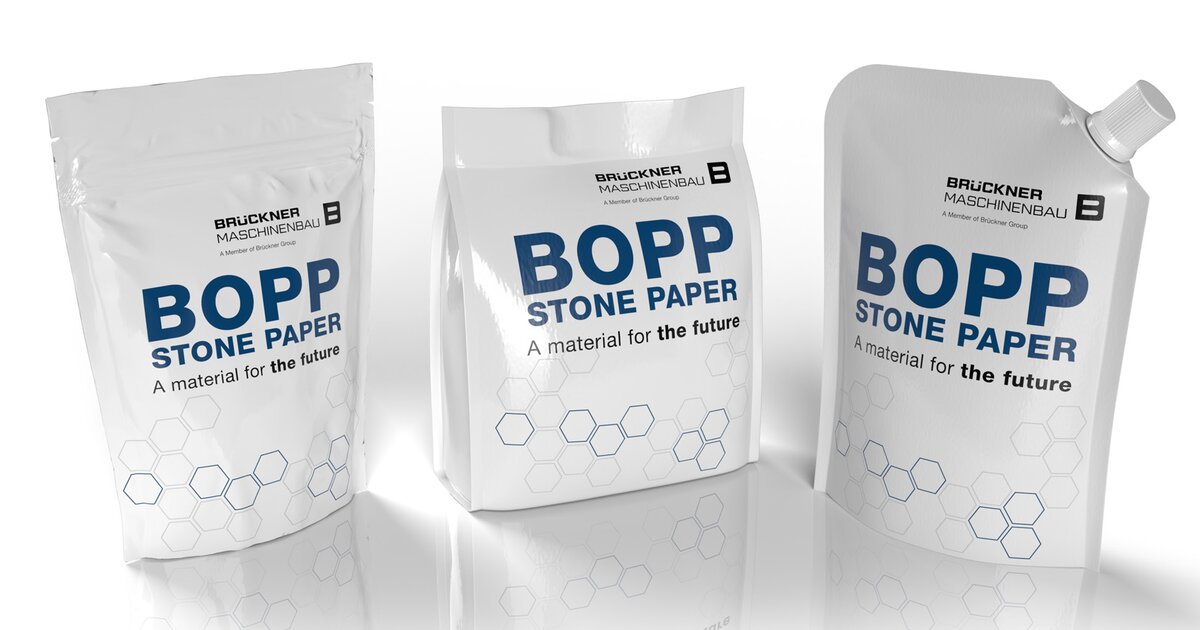 BOPP Stone Paper A material for the future