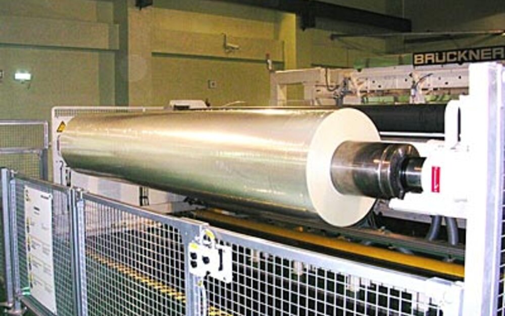 A-grade film rolls only a few days after start-up.
