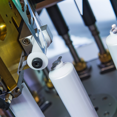 Tube sealing in machine