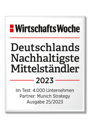 Deutschlands Nachhaltigste Mittelstäandler 2023