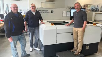 Brückner Servtec‘s KARO team: Richard Höpfler, Gerhard Schrott and Hubert Maier (from left to right)