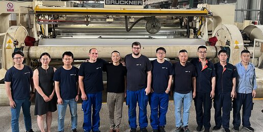 Successful cooperation between Shandong Qunli Plastics and Brückner | © Brückner