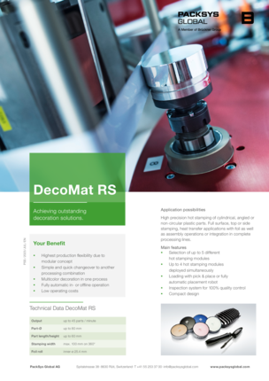 Flyer DecoMat RS