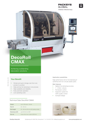 Flyer DecoRoll CMAX