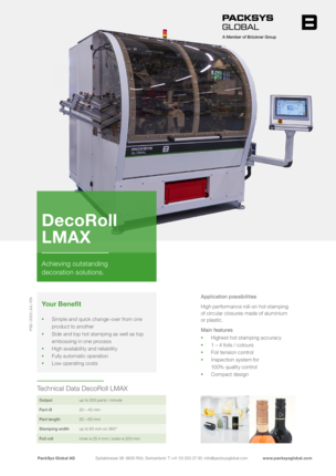 Flyer DecoRoll LMAX