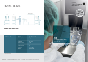 Tabletop filling module KMS