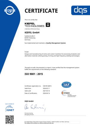 Quality Management ISO 9001:2015