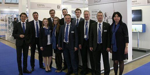 A heartfelt thanks to all visitors at the Brückner booth
