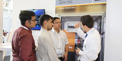 In the focus of numerous discussions: Brückner’s high precision Power Monitoring System 
