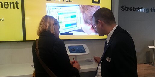 All information in your hand and at the iPad with the Intelligent Line Management software
