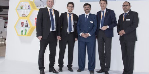 Brückner Servtec Team at Plastindia
