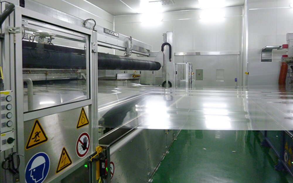 Production of first class optical film 
