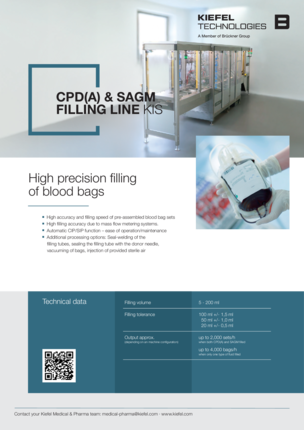 CPD(A), SAGM filling line KIS