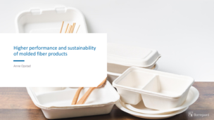 Higher Performance and Sustainability of Molded Fiber Products | Anne Opstad, Borregard