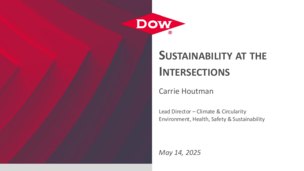 Sustainability at the Intersections | Carrie Houtman, The Dow Chemical Company